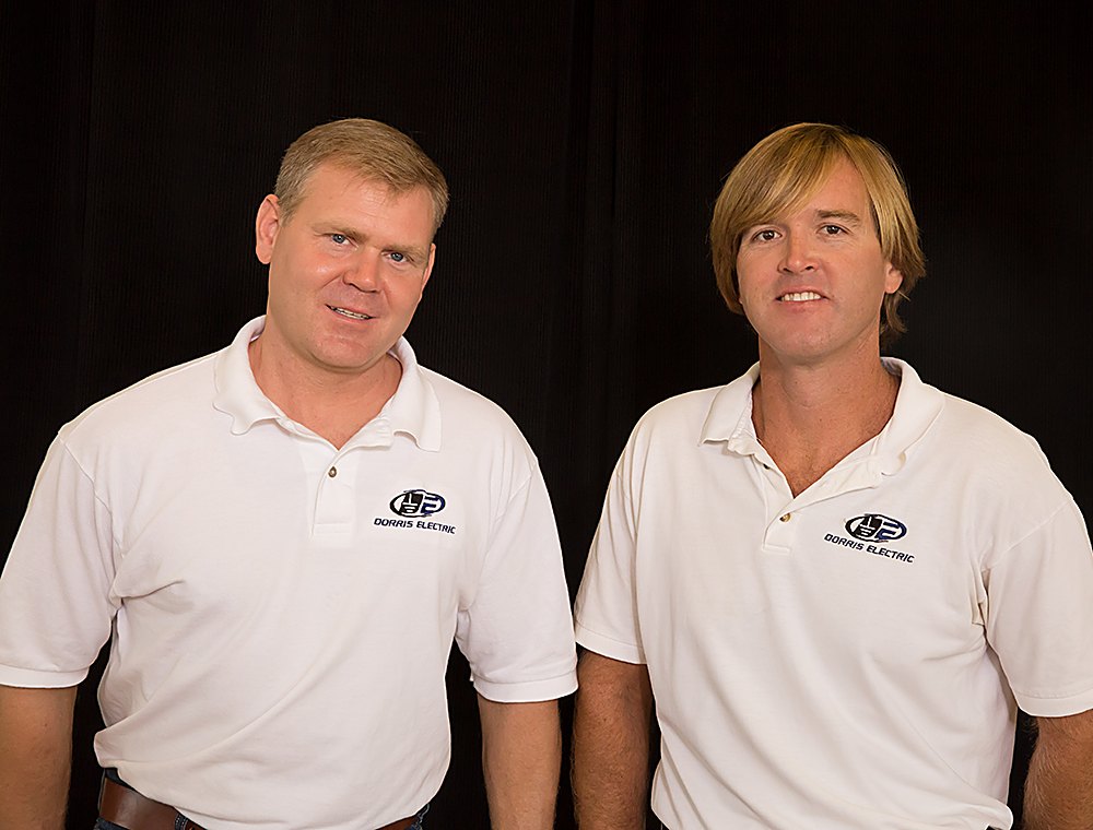 Joel Dorris and Gary Goad of Dorris Electric